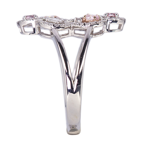 ピンクダイヤモンド 0.066ct/FLP/VS1 0.058ct/FPP/SI2 0.051ct/FIP/SI2