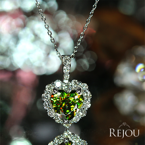 第463回抽選販売＞ハートシェイプスフェーン 1.5ct ダイヤモンド 0.8ct