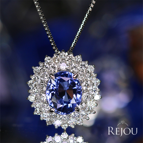 第464回抽選販売＞非加熱ブルーサファイア 約3ct ダイヤモンド 約1ct