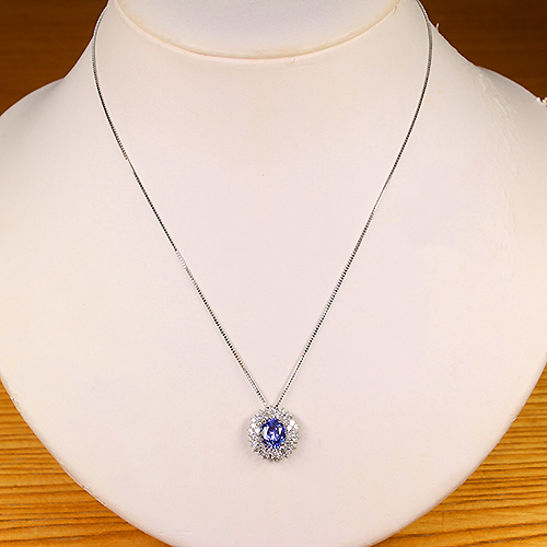 第464回抽選販売＞非加熱ブルーサファイア 約3ct ダイヤモンド 約1ct