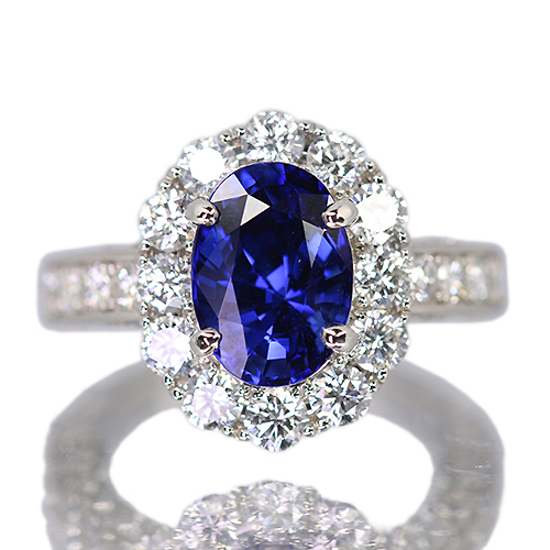 マダガスカル産ロイヤルブルーサファイア 4ct ダイヤモンド 2ct マダガスカル産ロイヤルブルーサファイア 4ct ダイヤモンド 2ct