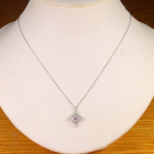 �s���N�_�C�������h 0.081ct/FIPP/I1 �_�C�������h 0.5ct �v���`�i �l�b�N���X