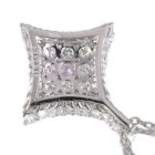 �s���N�_�C�������h 0.081ct/FIPP/I1 �_�C�������h 0.5ct �v���`�i �l�b�N���X