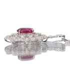 ����M���r�[ 1.0ct �_�C�������h 0.8ct �v���`�i �l�b�N���X