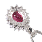 ���x���C�g 3.3ct �_�C�������h ��1ct �v���`�i �l�b�N���X