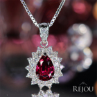 ���x���C�g 3.3ct �_�C�������h ��1ct �v���`�i �l�b�N���X