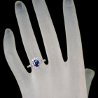 ���C�����u���[�T�t�@�C�A 1ct �_�C�������h 0.5ct �v���`�i �����O(�w��)