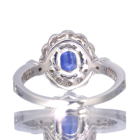 ���C�����u���[�T�t�@�C�A 1ct �_�C�������h 0.5ct �v���`�i �����O(�w��)