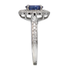 ���C�����u���[�T�t�@�C�A 1ct �_�C�������h 0.5ct �v���`�i �����O(�w��)