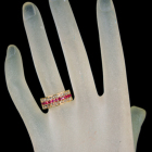 ���r�[ ��0.6ct �_�C�������h 0.8ct �C�G���[�S�[���h �����O(�w��)