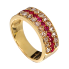 ���r�[ ��0.6ct �_�C�������h 0.8ct �C�G���[�S�[���h �����O(�w��)