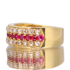 ���r�[ ��0.6ct �_�C�������h 0.8ct �C�G���[�S�[���h �����O(�w��)