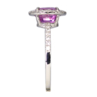 �X�������J�Y�s���N�T�t�@�C�A 1.7ct �_�C�������h 0.2ct �v���`�i �����O(�w��)