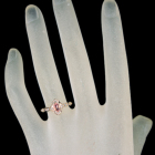 �X�C�[�g�z�[���z�R�Y ���[�h�N���T�C�g(�C���J���[�Y) 0.28ct �_�C�������h �s���N�S�[���h �����O(�w��)