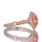 �X�C�[�g�z�[���z�R�Y ���[�h�N���T�C�g(�C���J���[�Y) 0.28ct �_�C�������h �s���N�S�[���h �����O(�w��)