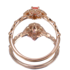 �X�C�[�g�z�[���z�R�Y ���[�h�N���T�C�g(�C���J���[�Y) 0.28ct �_�C�������h �s���N�S�[���h �����O(�w��)