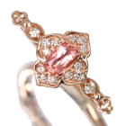 �X�C�[�g�z�[���z�R�Y ���[�h�N���T�C�g(�C���J���[�Y) 0.28ct �_�C�������h �s���N�S�[���h �����O(�w��)