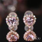 �n�[�g�V�F�C�v�����K�i�C�g 0.8ct �_�C�������h �s���N�S�[���h �s�A�X