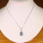�T���^�}���A�A�N�A�}���� 1.2ct �_�C�������h ��1ct �v���`�i �l�b�N���X