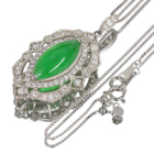 �Ő��i�q�X�C�j 3.4ct �_�C�������h ��1ct �v���`�i �l�b�N���X