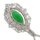 �Ő��i�q�X�C�j 3.4ct �_�C�������h ��1ct �v���`�i �l�b�N���X