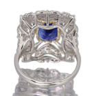 �X�������J�Y�u���[�T�t�@�C�A 3.8ct �_�C�������h 1.1ct �v���`�i �C�G���[�S�[���h �����O(�w��)