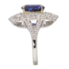 �X�������J�Y�u���[�T�t�@�C�A 3.8ct �_�C�������h 1.1ct �v���`�i �C�G���[�S�[���h �����O(�w��)