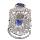 �X�������J�Y�u���[�T�t�@�C�A 3.8ct �_�C�������h 1.1ct �v���`�i �C�G���[�S�[���h �����O(�w��)