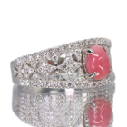 �R���N�p�[�� 1.1ct �_�C�������h 0.7ct �v���`�i �����O(�w��)