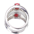 �R���N�p�[�� 1.1ct �_�C�������h 0.7ct �v���`�i �����O(�w��)