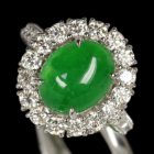 �Ő��i�q�X�C�j ��3.5ct �_�C�������h 1.3ct �v���`�i �����O(�w��)