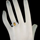 �C�G���[�T�t�@�C�A�@2.3ct �_�C�������h 1.1ct �v���`�i �����O(�w��)