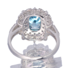 �u���[�W���R�� ��3ct �_�C�������h 0.6ct �v���`�i �����O(�w��)