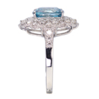 �u���[�W���R�� ��3ct �_�C�������h 0.6ct �v���`�i �����O(�w��)