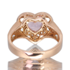 �n�[�g�V�F�C�v�����K�i�C�g 1.1ct �_�C�������h ct �s���N�S�[���h�����O(�w��)