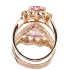 �n�[�g�V�F�C�v�����K�i�C�g 1.1ct �_�C�������h ct �s���N�S�[���h�����O(�w��)