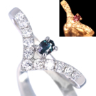 �A���L�T���h���C�g 0.12ct �_�C�������h �v���`�i �����O(�w��)