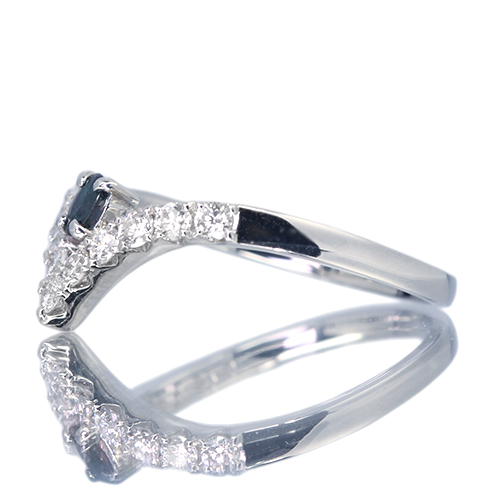 アレキサンドライト 0.12ct ダイヤモンド プラチナ リング(指輪)【品質