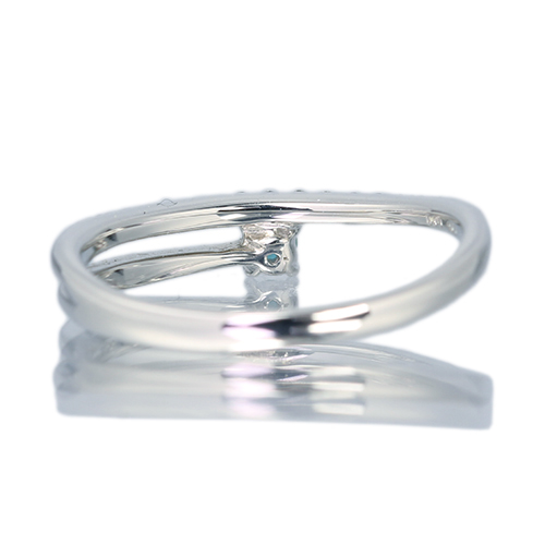 アレキサンドライト 0.06ct ダイヤモンド プラチナ リング(指輪)【品質
