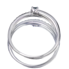 �A���L�T���h���C�g 0.06ct �_�C�������h �v���`�i �����O(�w��)