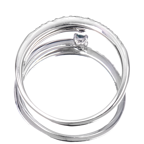 アレキサンドライト 0.06ct ダイヤモンド プラチナ リング(指輪)【品質