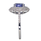 ����M�u���[�T�t�@�C�A 1.8ct �_�C�������h 0.8ct �v���`�i �����O(�w��)