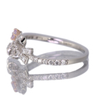 �p�[�v���_�C�������h 0.058ct/FPPu/I1 �_�C�������h �v���`�i �s���N�S�[���h �����O(�w��)