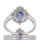 �R�[���t�����[�u���[�T�t�@�C�A 1.8ct �_�C�������h 0.5ct �v���`�i �����O(�w��)