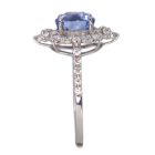 �R�[���t�����[�u���[�T�t�@�C�A 1.8ct �_�C�������h 0.5ct �v���`�i �����O(�w��)