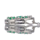 �G�������h 0.3ct �_�C�������h �z���C�g�S�[���h �l�b�N���X