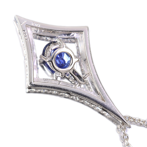 第467回抽選販売＞ブルーサファイア 1.0ct ダイヤモンド 0.6ct