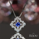 �A�E�C�i�C�g 0.13ct �_�C�������h 0.3ct �v���`�i �l�b�N���X