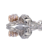 �s���N�_�C�������h 0.055ct/FP/SI2 �_�C�������h �v���`�i �l�b�N���X