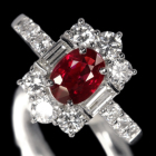 �~�����}�[�Y(�r���}�Y)����M�s�W�����u���b�h���r�[ 1.1ct �_�C�������h 1.37ct �v���`�i �_�C�������h �����O(�w��)